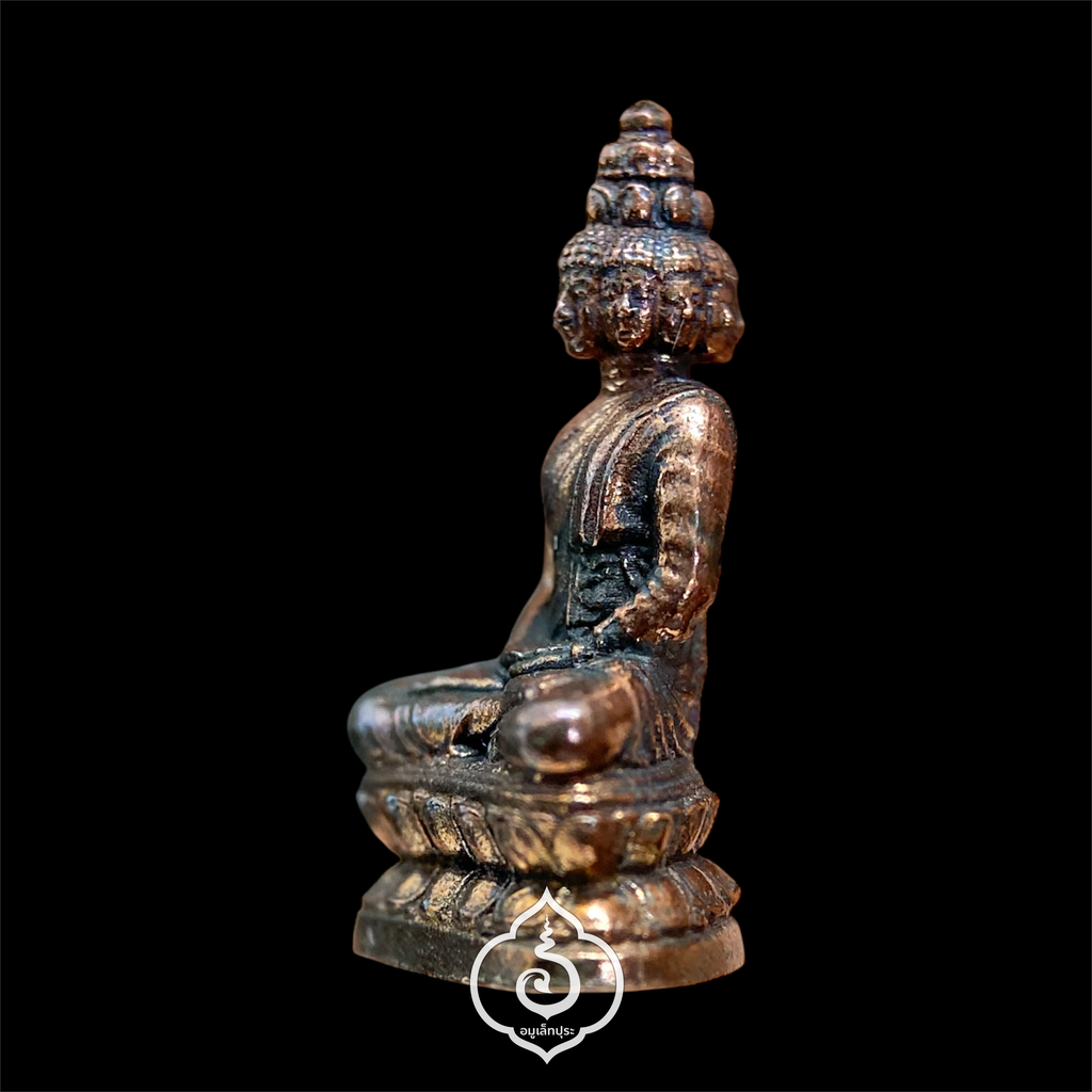 พระมหาเศรษฐีนวโกฏิ (พิมพ์เล็ก เนื้อนวะโลหะ) พิธีเสาร์ 5 มหาเศรษฐี ปี53 วัดสระเกศ และวัดไตรมิตร อ.ลักษณ์ เรขานิเทศ (ใต้ฐาน ตอกโค้ด)