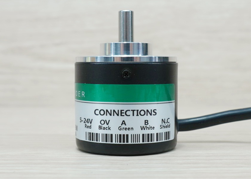 1024P/R Rotary Encoder (GTS06-OC-RA1024A-2M) Shaft 6mm, NPN, 5-24VDC, Cable 2M