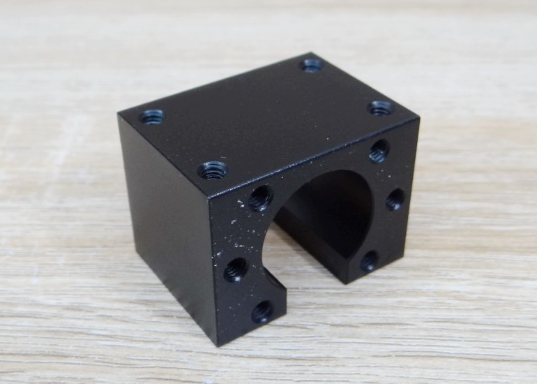 HD12 (Black) Ball Nut Mount Base Inner Hole 22mm SFU1204