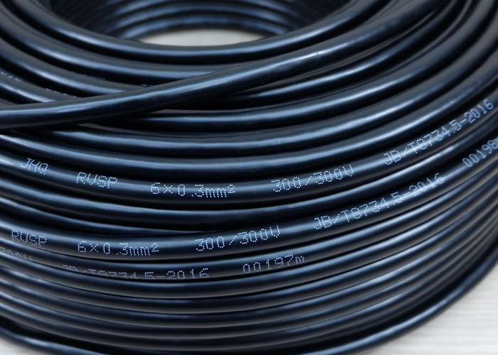 6 core X 0.3 mm² Shielded Wire RVSP Signal Line Shielded Twisted Pair (1m)