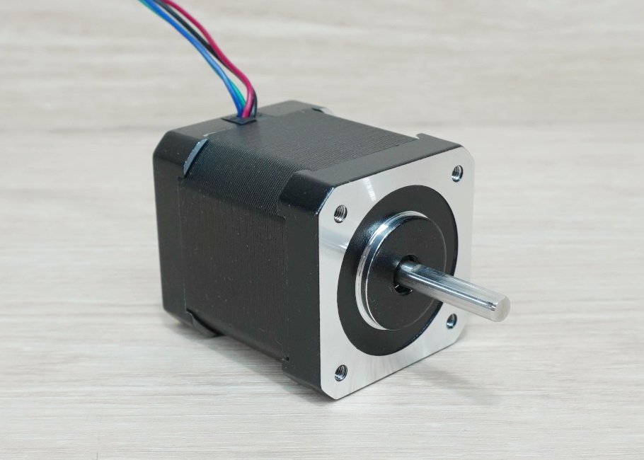 OUKEDA-Dual shaft (NEMA17) Stepper Motor แรงบิด 44 N.cm 1.68A (OK42STH47-1684B)