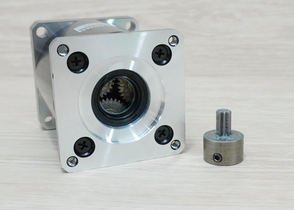 Planetary Gearbox Ratio 50:1 NEMA23 Speed Reducer (Shaft IN 8mm - OUT 14mm)