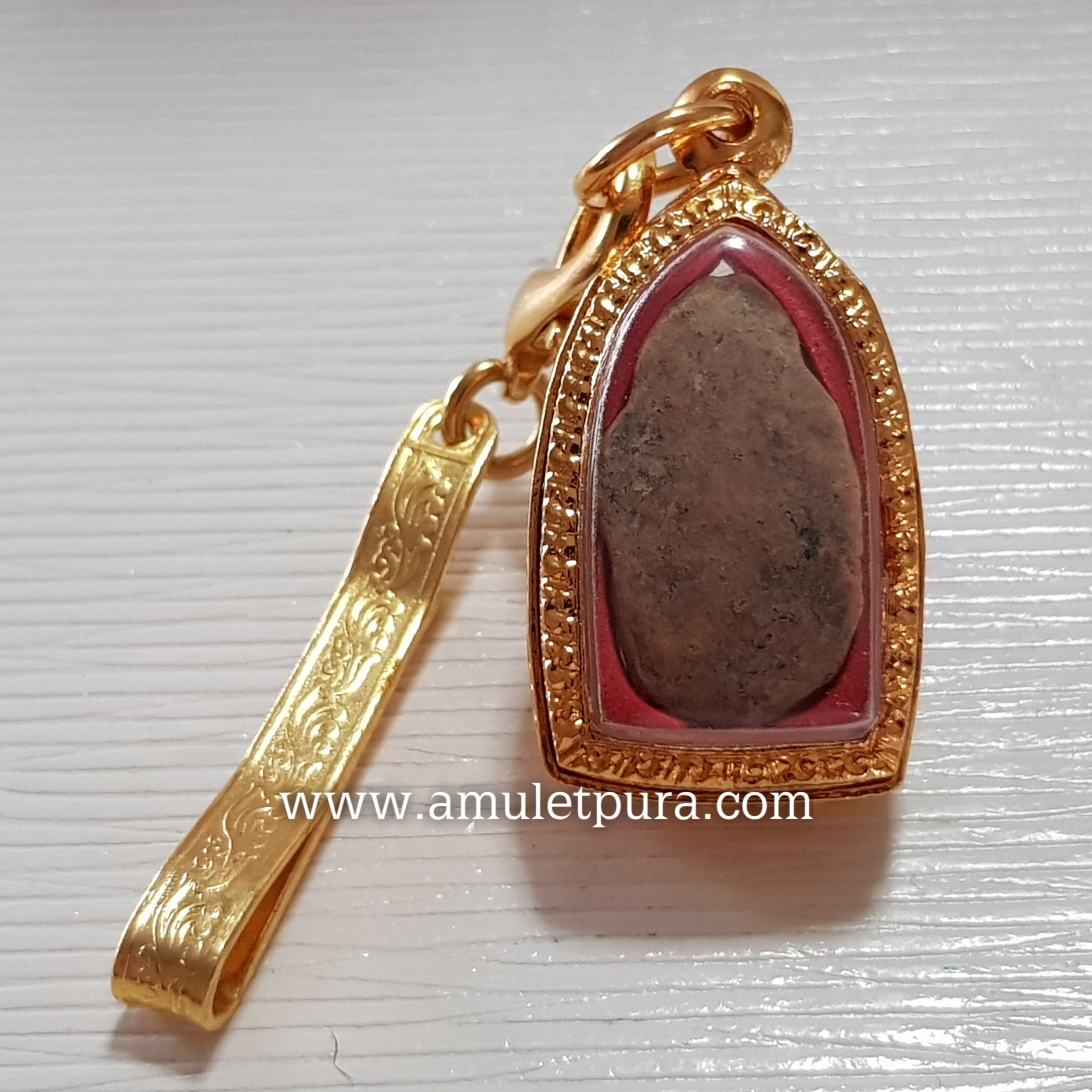 กุมารทองดูดรก ปี2480 หลวงพ่อแช่ม วัดตาก้อง จ.นครปฐม(พร้อมกรอบทองไมครอน)