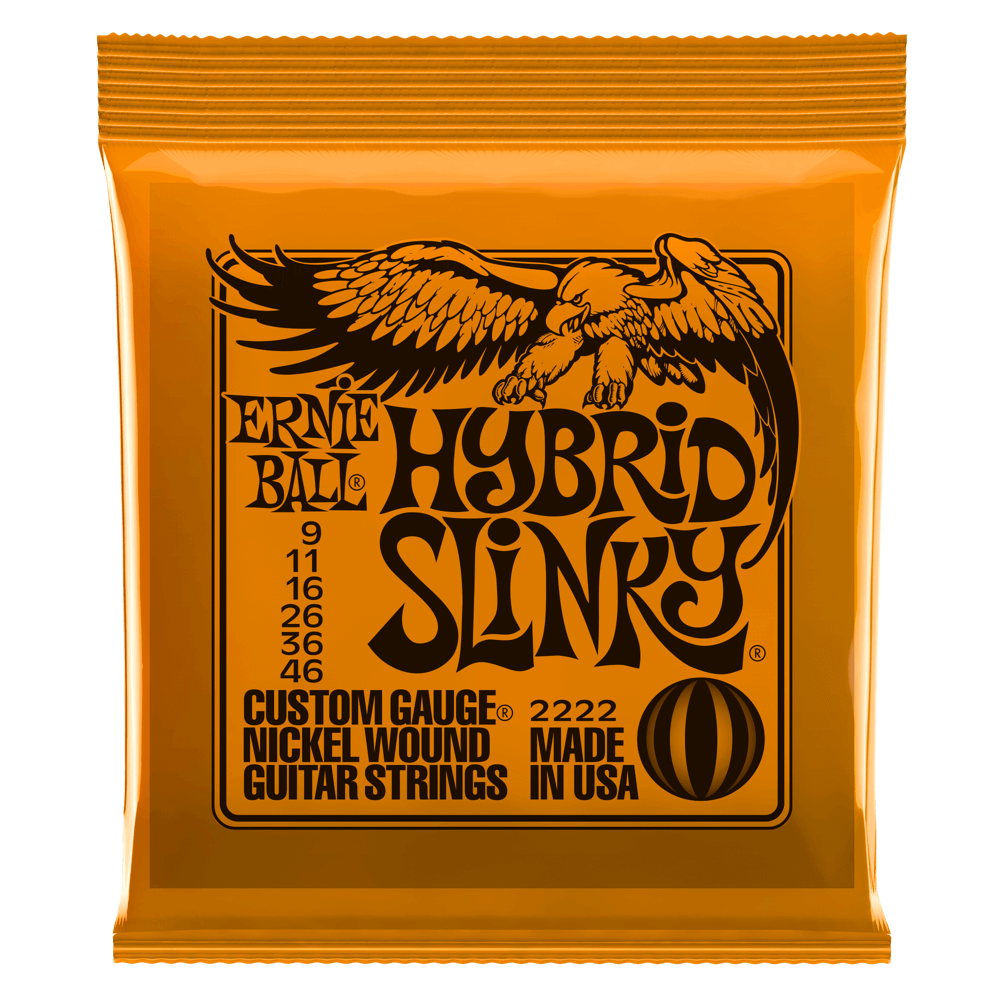 สายกีต้าร์ไฟฟ้า ERNIE BALL HYBRID SLINKY 009-046