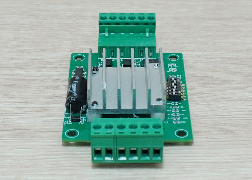 TB6600 Microstep Driver Peak 4A, 9-40 VDC, 2-Phase, 32 subdivision