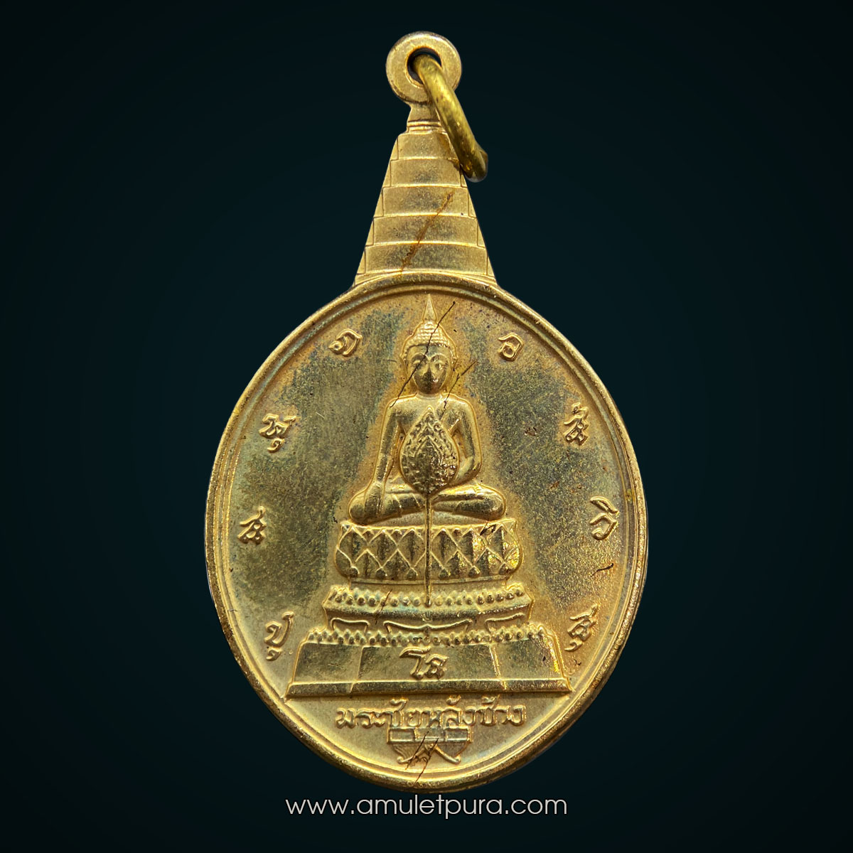 เหรียญพระชัยหลังช้าง ภ.ป.ร. (เนื้อกะไหล่ทอง) ปี30 ในวโรกาสที่ พระบาทสมเด็จพระเจ้าอยู่หัว ภูมิพลอดุลยเดชฯ ครบ 5 รอบ 60 พรรษา มีอานุภาพความศักดิ์สิทธิ์แท้จริง