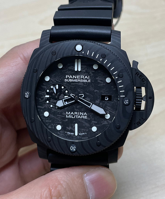 Pam979 VSF PANERAI SUBMERSIBLE CARBOTECH