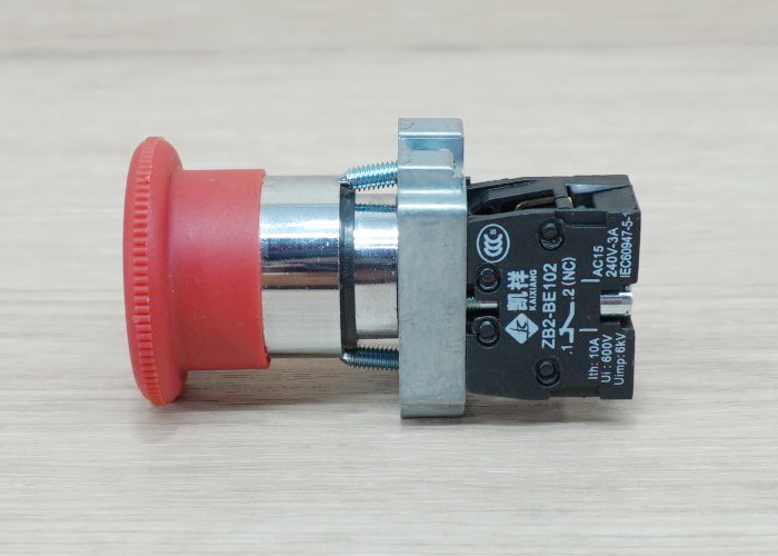 XB2-BS542 (1NC / ZB2-BE102) Contact Twist Emergency Push Button Switch 22mm