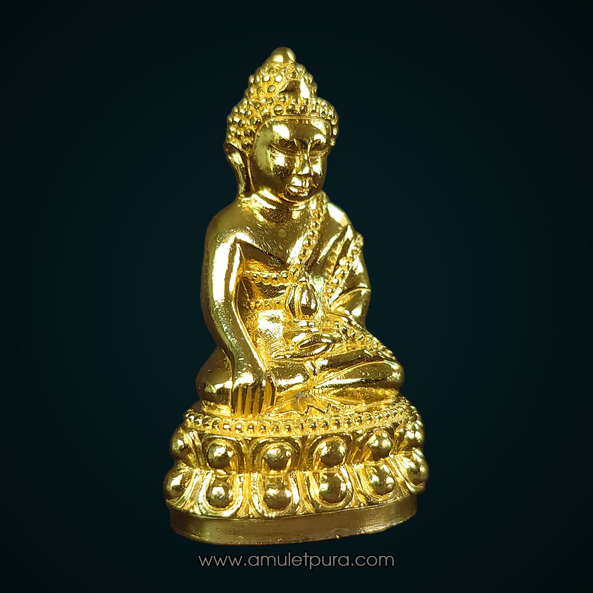 พระกริ่ง รุ่นเศรษฐี (เนื้อทองเทวฤทธิ์เหลือง) ปี59 วัดไตรมิตรวิทยาราม (เยาวราช) เขตสัมพันธวงศ์ กรุงเทพฯ (มีโค้ด หมายเลข552)