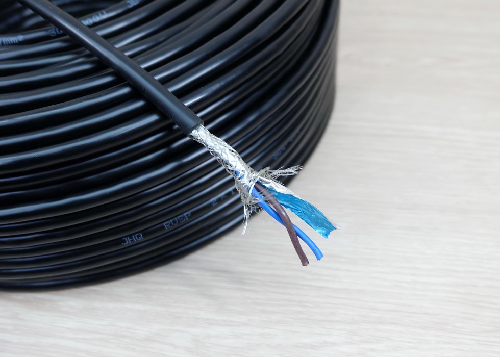 2 core X 1.0 mm² Shielded Wire RVSP Signal Line Shielded Twisted Pair (1m)
