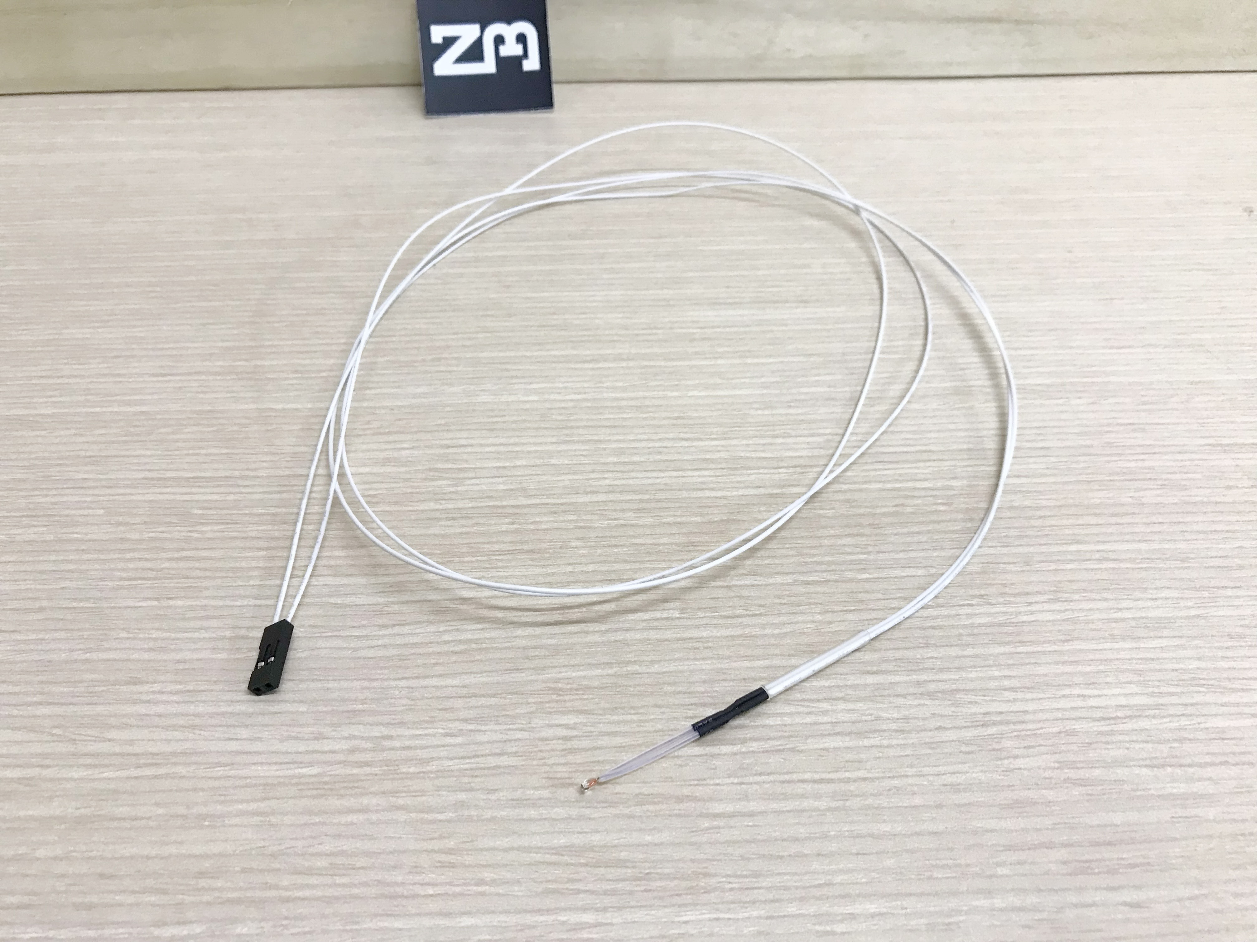 100K ohm NTC 3950 Thermistors with cable 1M + 2 pin Terminals