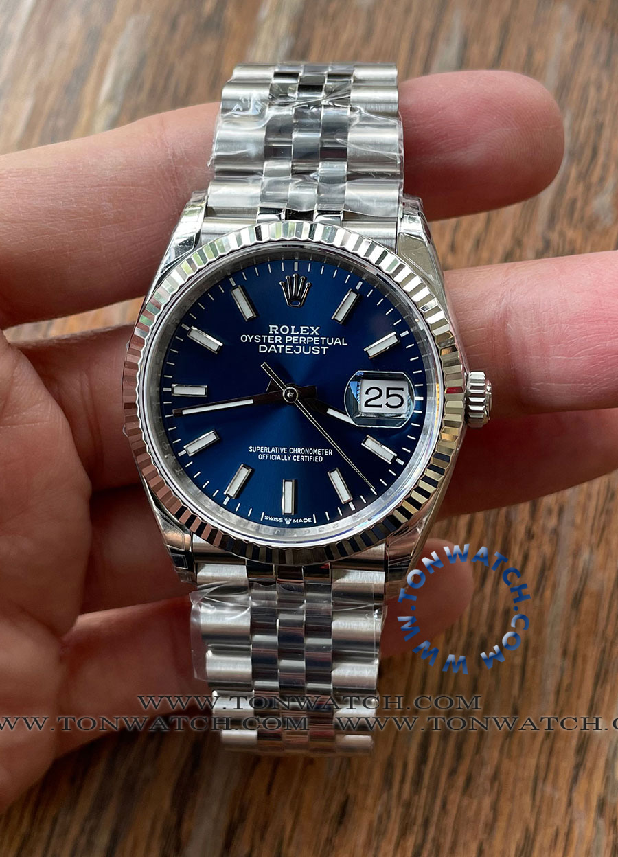 ROLEX DATEJUST 36 BLUE (VSF)