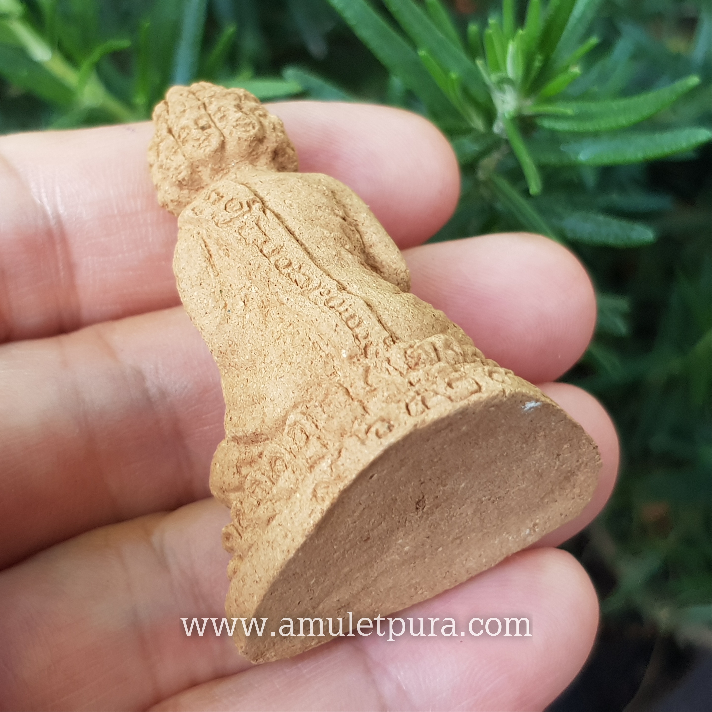 พระเศรษฐีนวโกฏิ เนื้อผงไม้มงคล ปี52 หลวงปู่มา วัดป่ามงคลญาณ จ.อุบลราชธานี