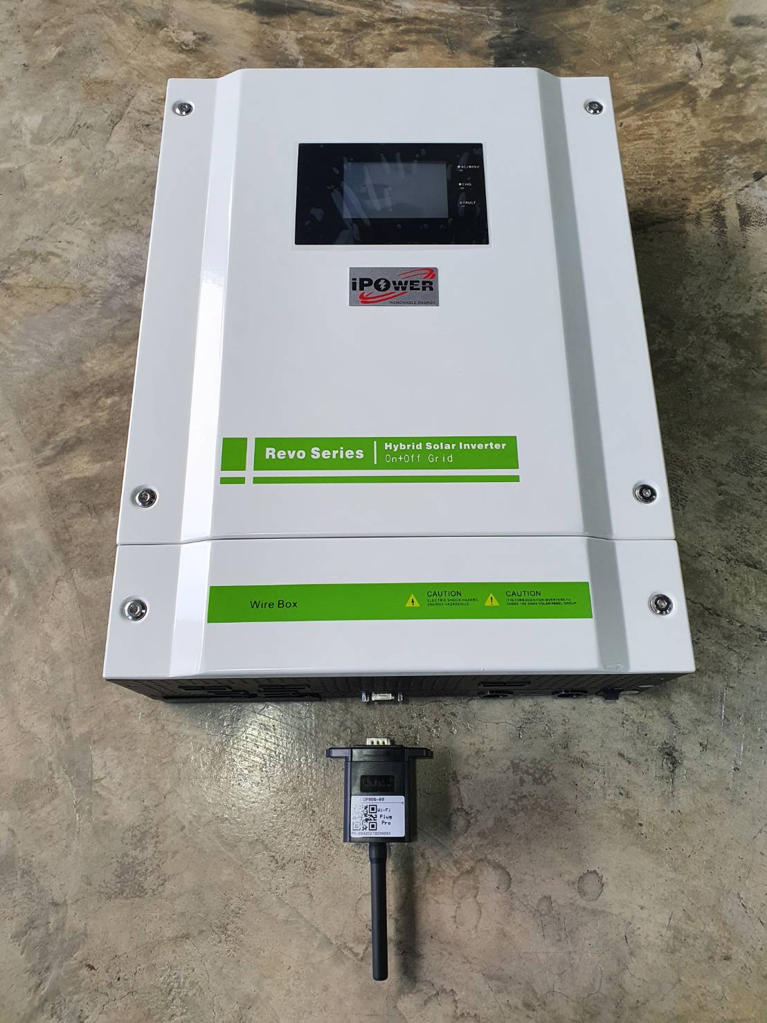 On-Off Grid Inverter 5.5kw 48v Mppt 80A REVO ll **รุ่นบอร์ดขนาน ฟรี CT wifi