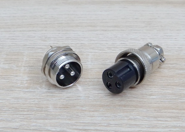 GX20 - 3P Male & Female - Connectors Socket Aviation Plug