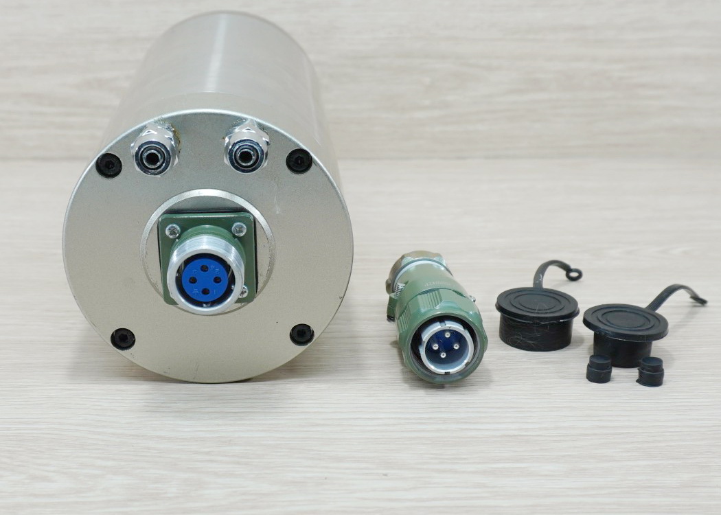 3.2 kw 220V ER20 Water Cooled Spindle Motor (4 Bearing) GDZ-100-3.2 Ø100x220 mm