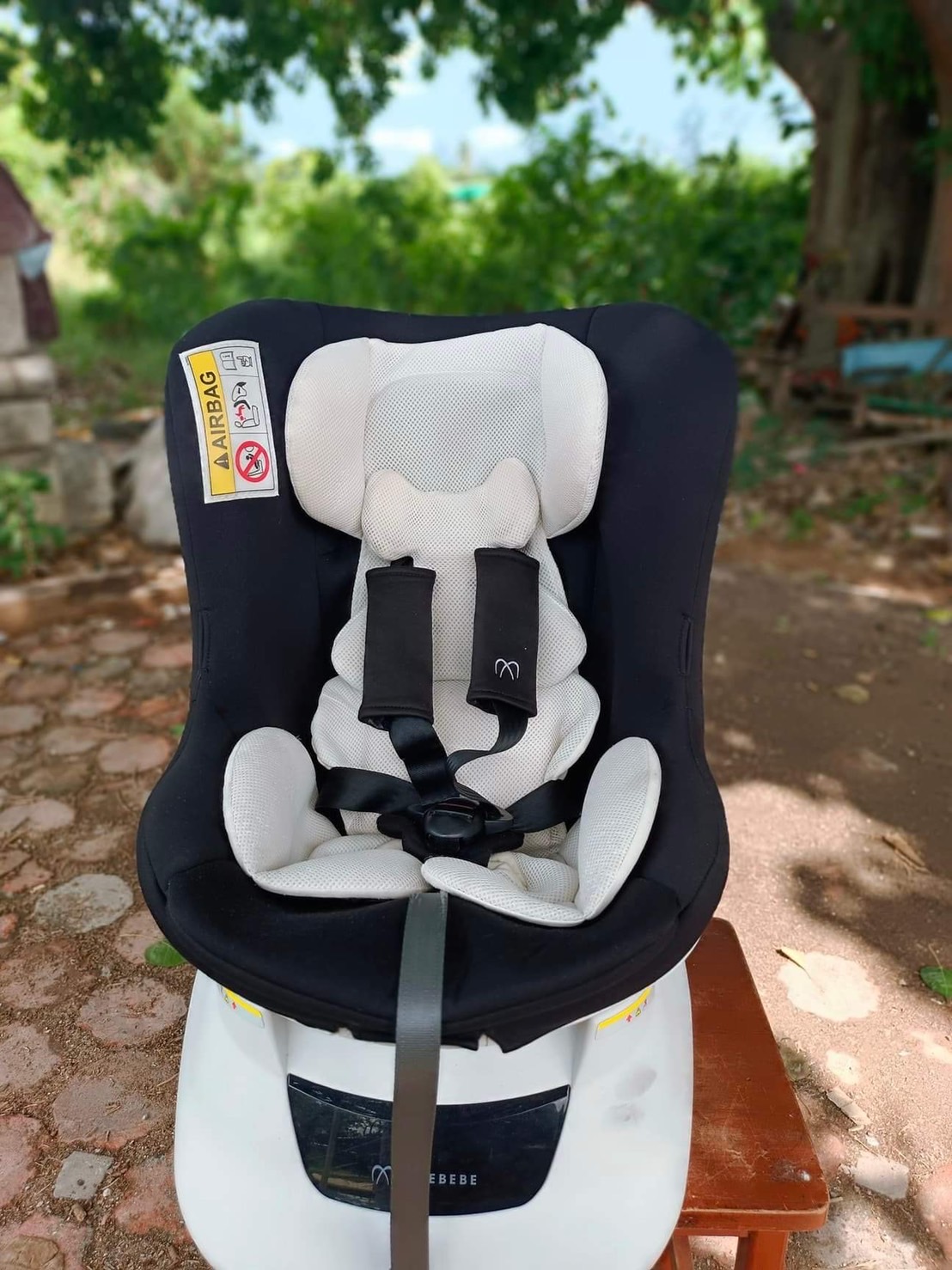 Ailebebe คาร์ซีท Ailebebe Kurutto 360 turn S ll สภาพสวย 90% (มือสองญี่ปุ่น)