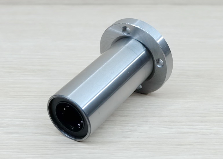 thumbnail image 2 of LMF20LUU Round Flanged Linear Ball Bushing – 20mm X 32mm X 80mm, Bearing Steel 2 of 6