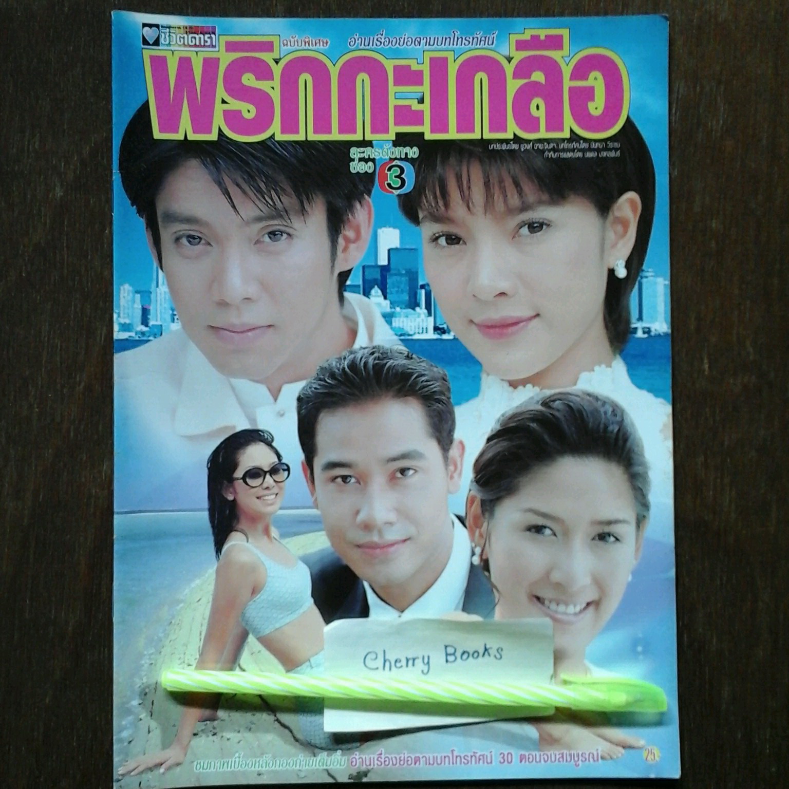 หนังสือเรื่องย่อละคร พริกกะเกลือ