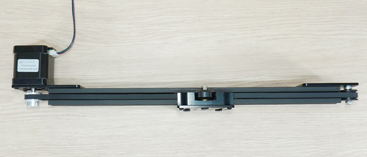 V-slot 2020 Linear Actuator Bundle Belt Driven 600mm (ระยะได้งาน 460mm) + NEMA 17