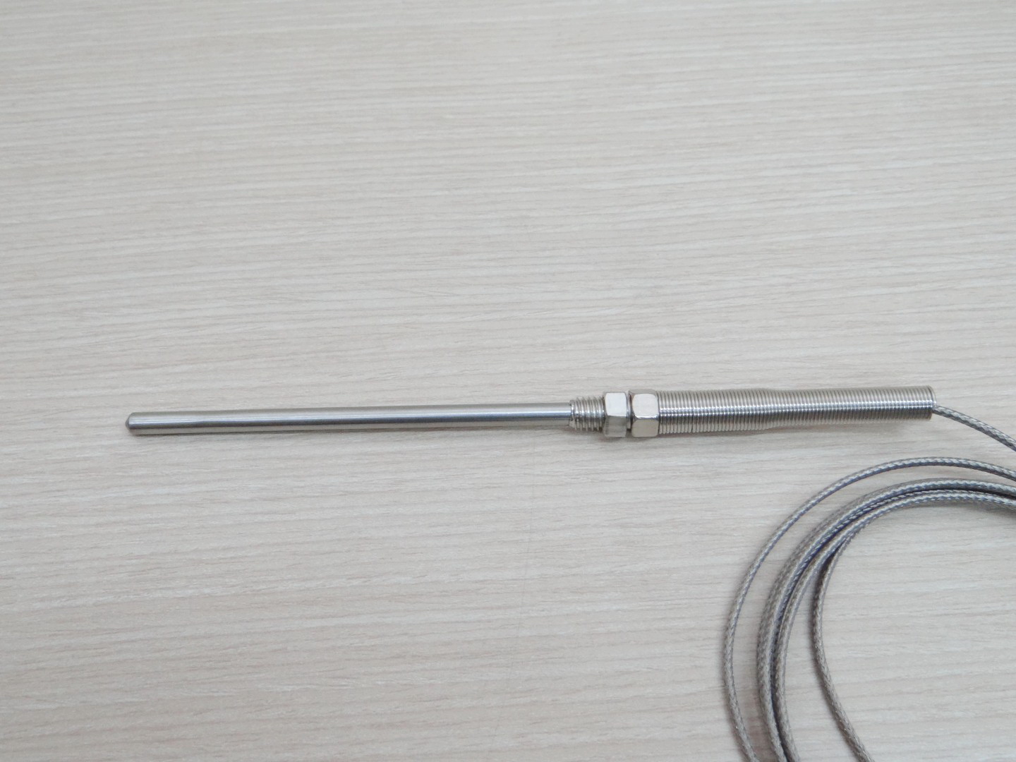 L150mm Probe Sensors K Type - 2M Cable, Thermocouple 0-400C, Thread M8, Diameter 5mm