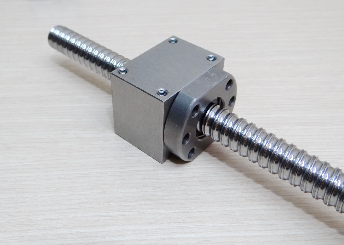 Carbon Steel 45 Black Ballscrew Nut Housing 28mm fit for SFU 16mm - 40 x 52 x 40 mm