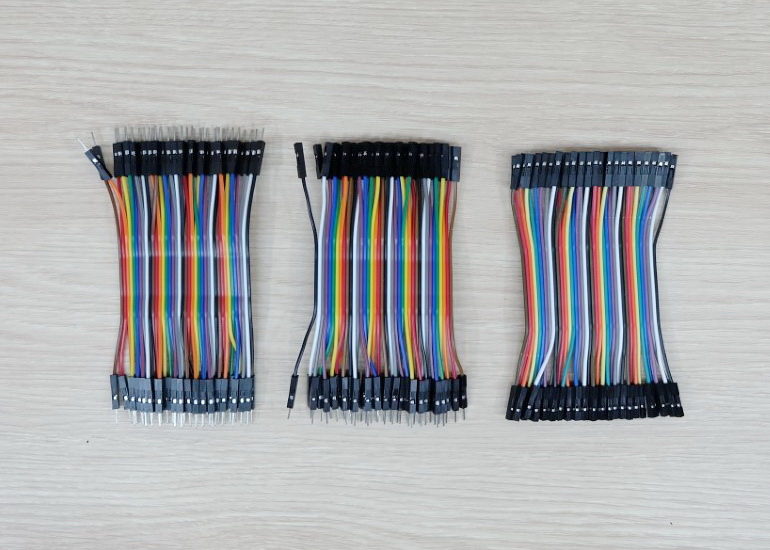 10cm Cable jumper 40P Male-Male (ผู้-ผู้)