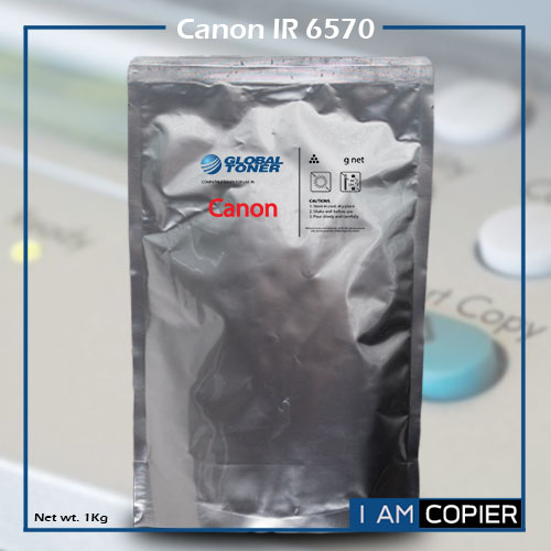 ผงหมึก เครื่องถ่ายเอกสาร Canon IR6570 ชนิดบรรจุถุง 1 KG