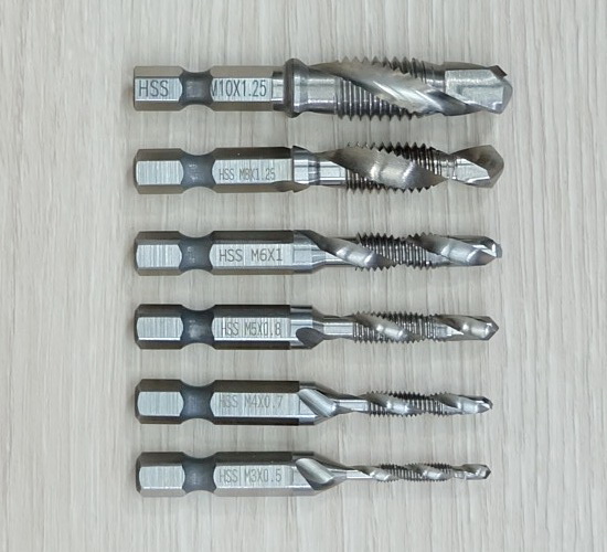 M4 x 0.7mm Hex Shank Thread Tap (+Chamfer) HSS9341