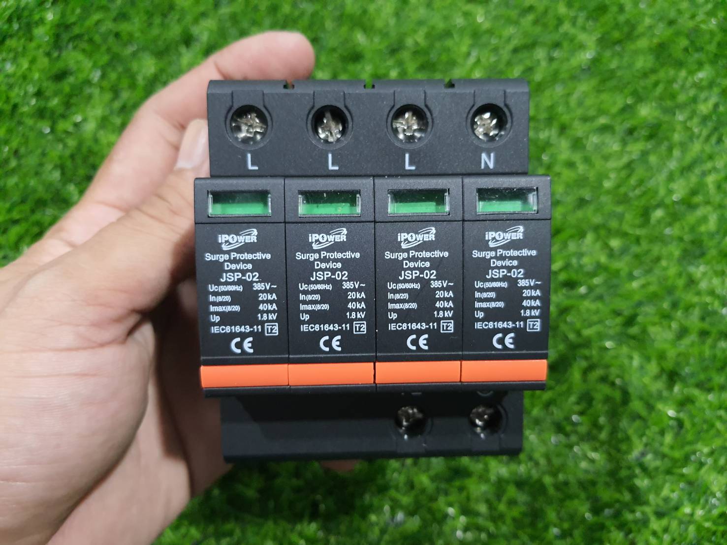 Surge AC 4P 3Phase+N 20KA-40KA JSP-02