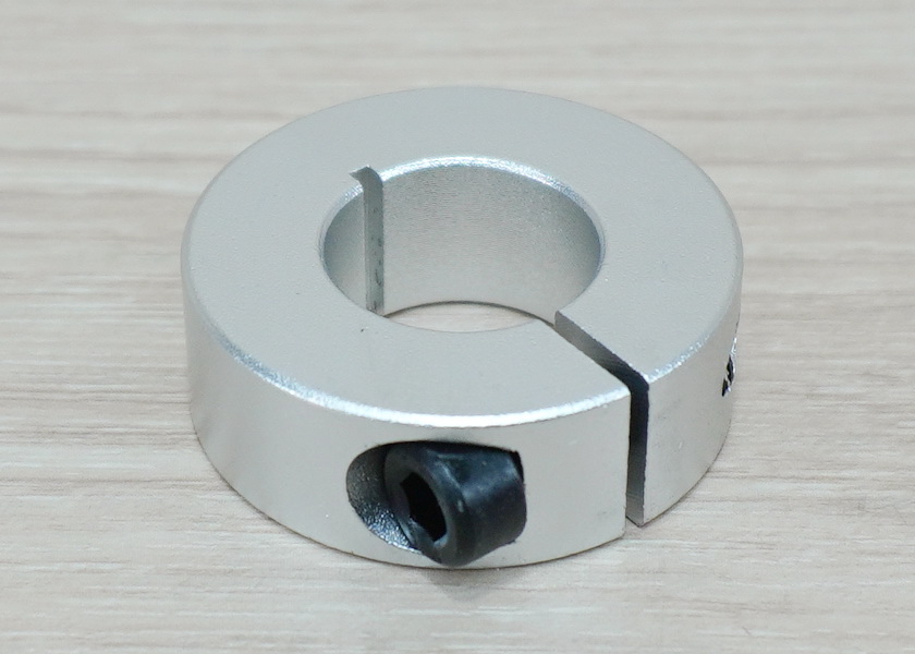 SC 17x35x12 mm (IDxODxThickness) Open type optical axis fixing ring (Aluminum)