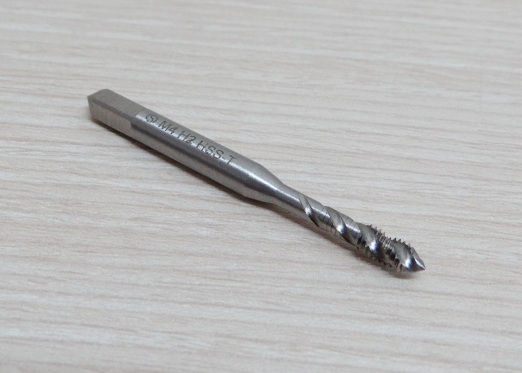 Spiral Flute Tap M4 x 0.7 HSS screw tap