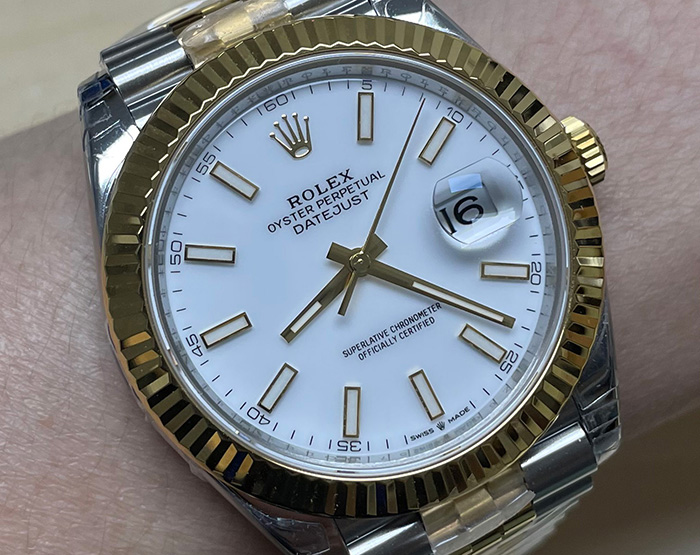 ROLEX DJ 41 MM. YELLOWGOLD VSF