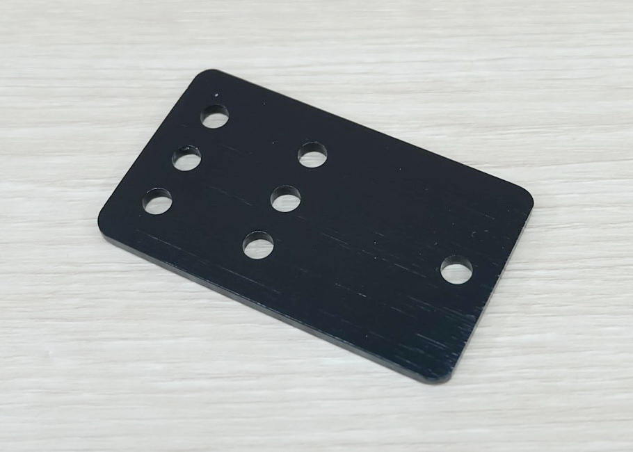 Idler Pulley Plate (Black)