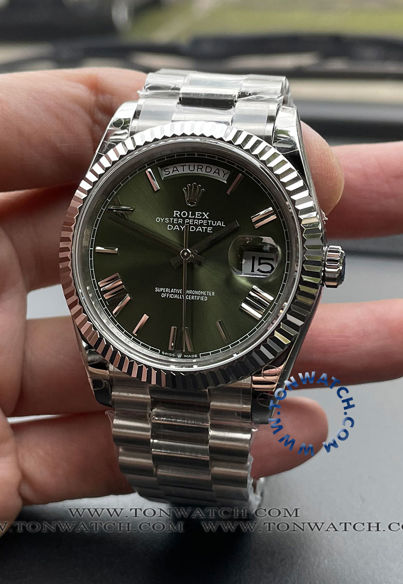 ROLEX Daydate Olive 40MM ( BP )