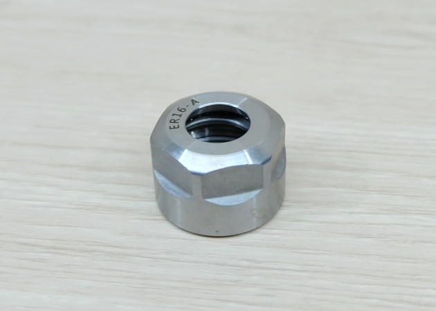 ER16A Chuck Nut - Screw M22x1.5 Silver Type-A