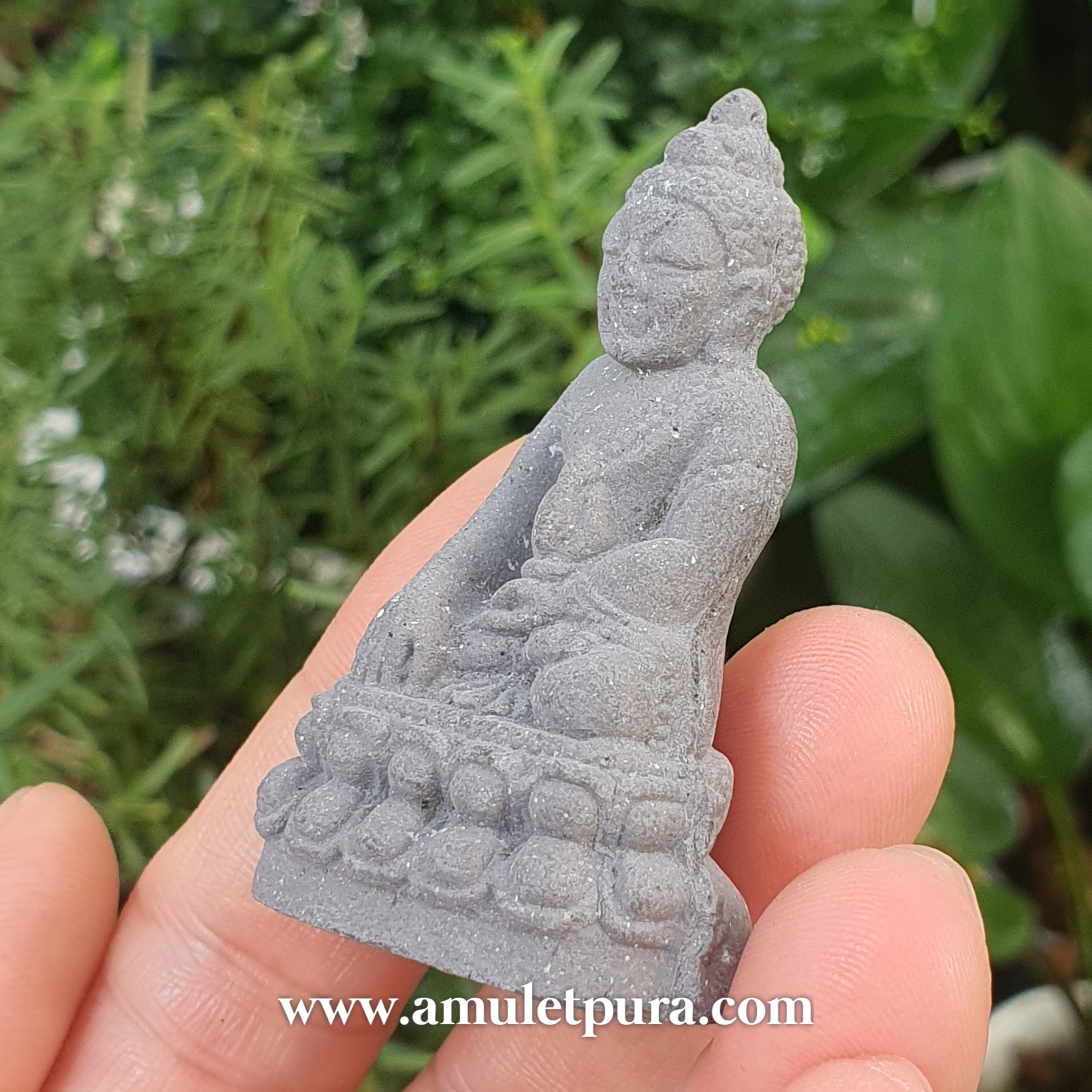 พระกริ่งรัตนมาลา(เนื้อผงพุทธคุณ)ปี40 วัดสุทัศน์ฯ กรุงเทพมหานคร(ปั้มหมึกใต้ฐาน)