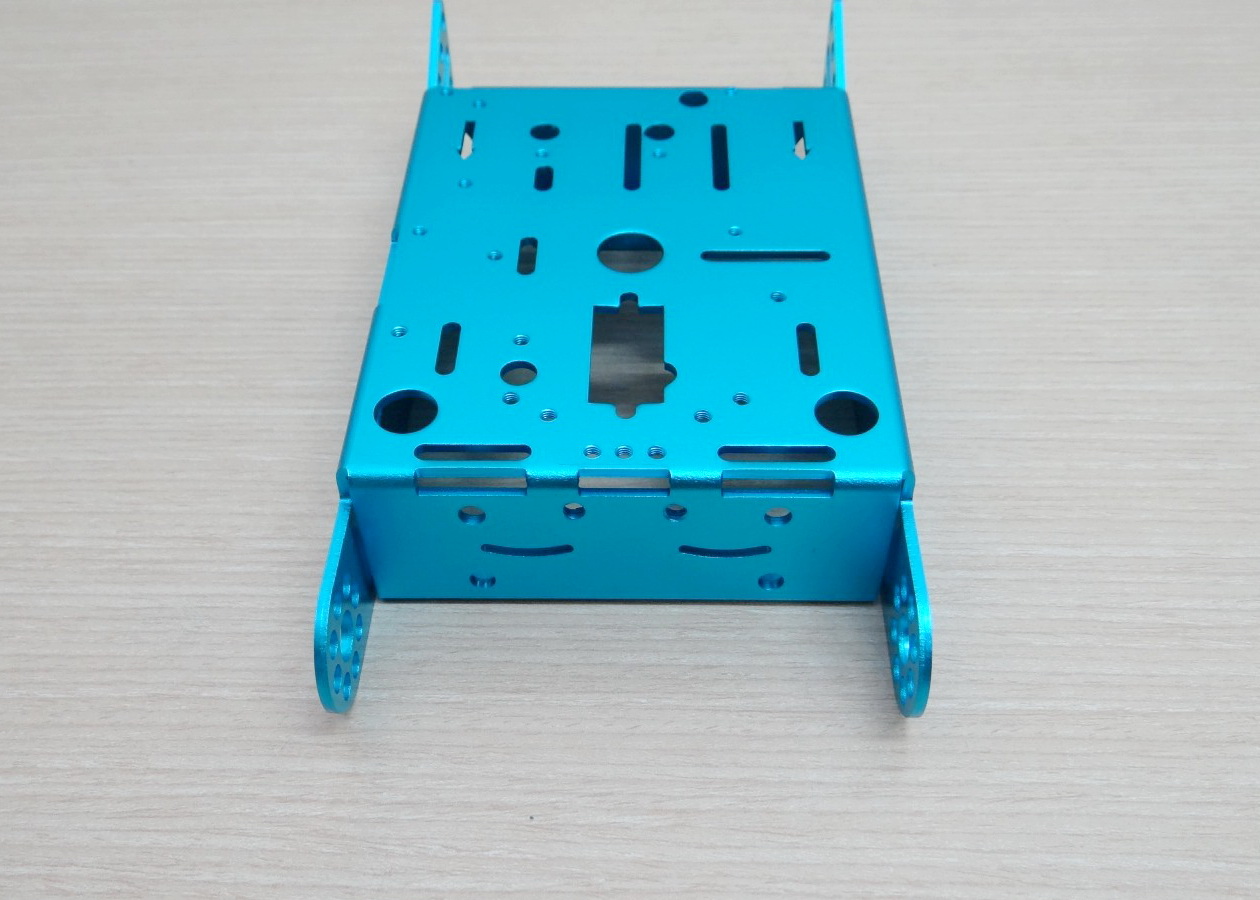 Aluminum Robot Chasis DIY (Blue)