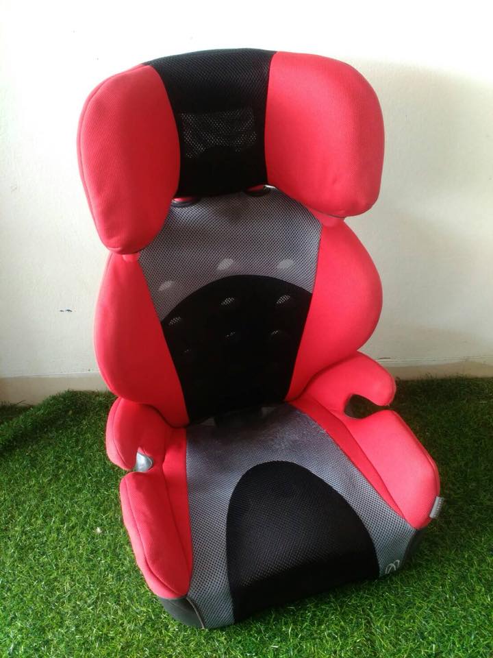 บูสเตอร์ซีทมือสอง Ailibebe สีแดง สภาพสวย 85%