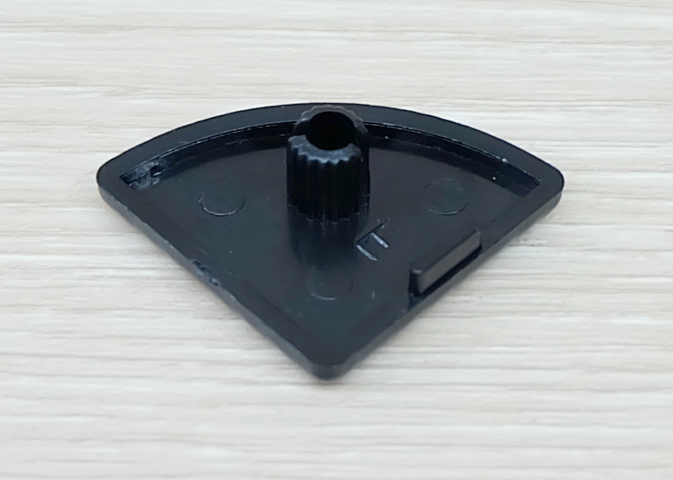 R3030 Black Plastic End Cap (แพ็ค20ชิ้น) สำหรับ Series 30 Alu Profile