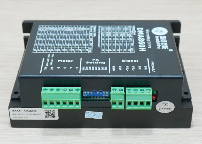 DMA860H (Leadshine) Microstep Driver Peak 7.2A, 18-80 VAC 2-phase