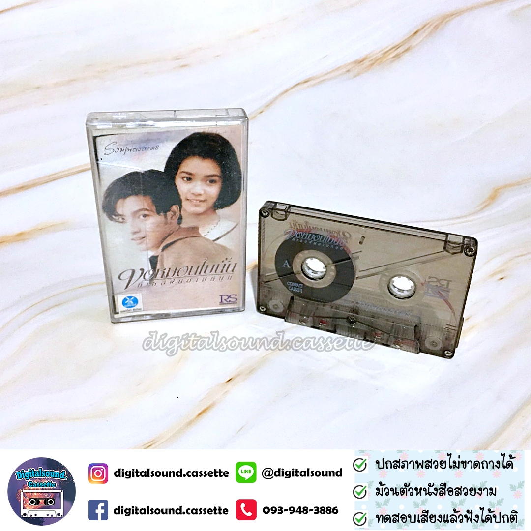 เทปคาสเซ็ท รวมศิลปิน ศรราม เทพพิทักษ์ สมชาย เข็มกลัด ทัช ณ ตะกั่วทุ่ง อัลบั้ม รวมเพลงละคร ขอหมอนใบนั้น ที่เธอฝันยามหนุน