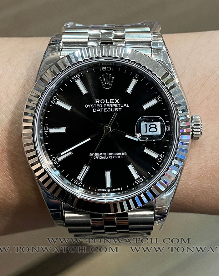 ROLEX DATEJUST41 BLACK VSF