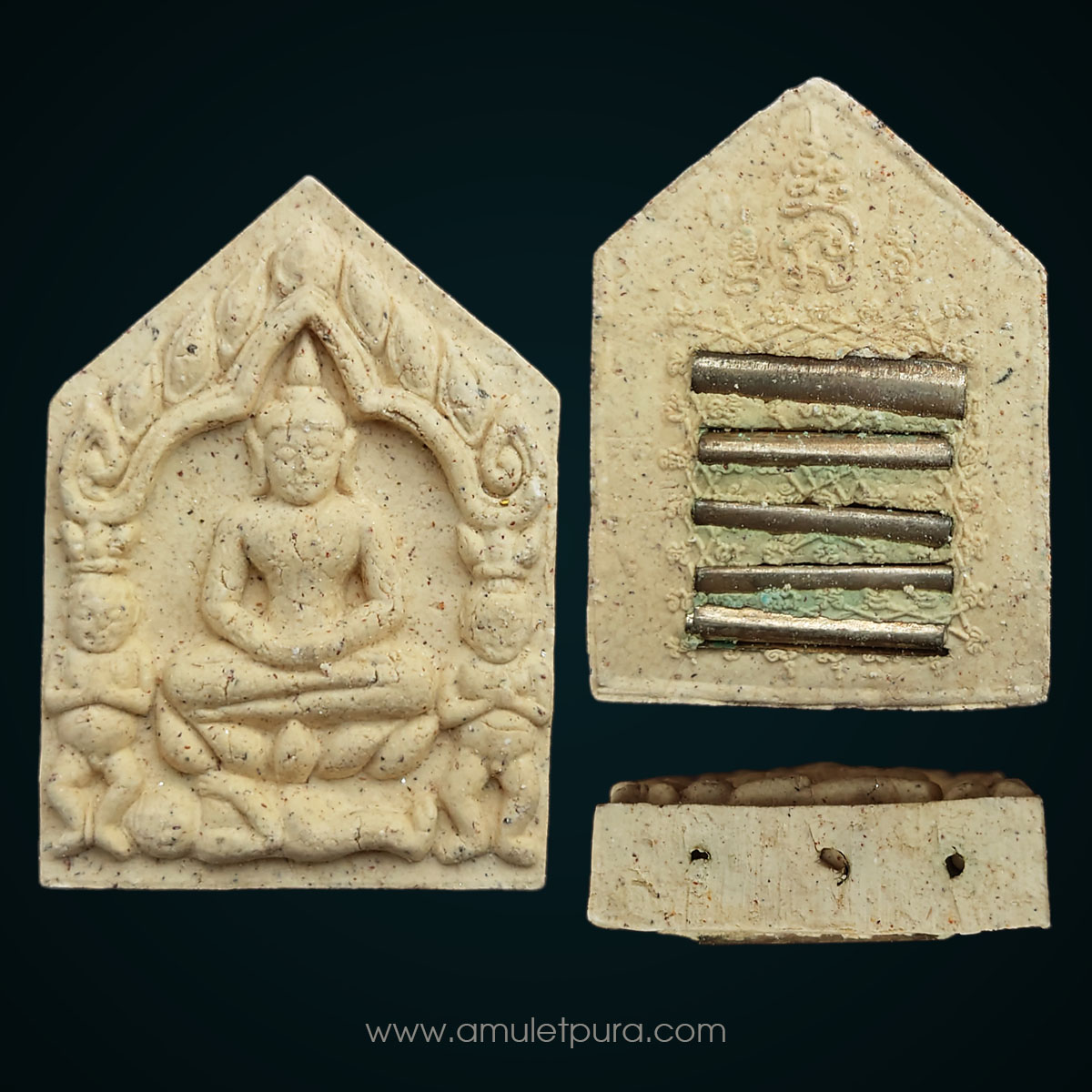 พระขุนแผนพรายกุมาร (ฝังตะกรุดมหาเสน่ห์) หลวงปู่อิน วัดหนองเม็ก จ.สุรินทร์ (มีโค้ด)