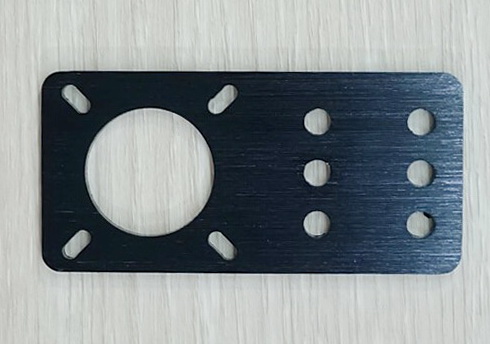 Motor Mount Plate - NEMA 17 Stepper Motor (Black)