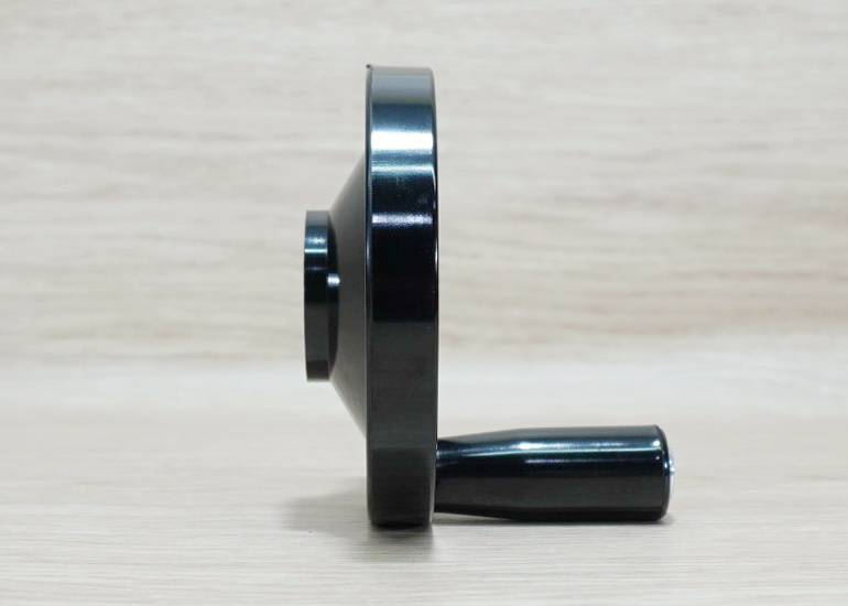 100mm Bakelite-Solid Handwheel Bore 12mm+Keyway 4mm