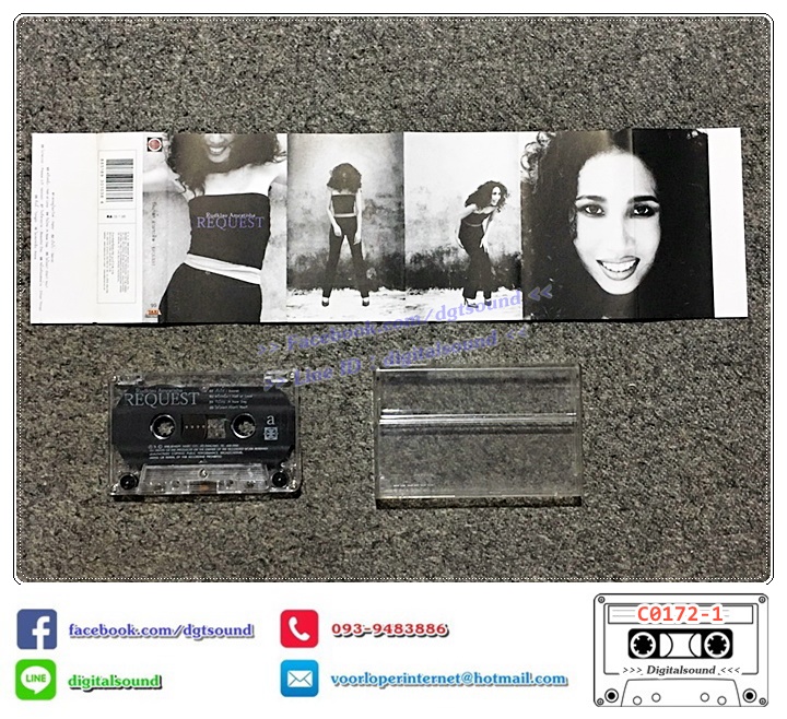 เทปคาสเซ็ท รัดเกล้า อามระดิษ Rudklao Amratisha อัลบั้ม REQUEST