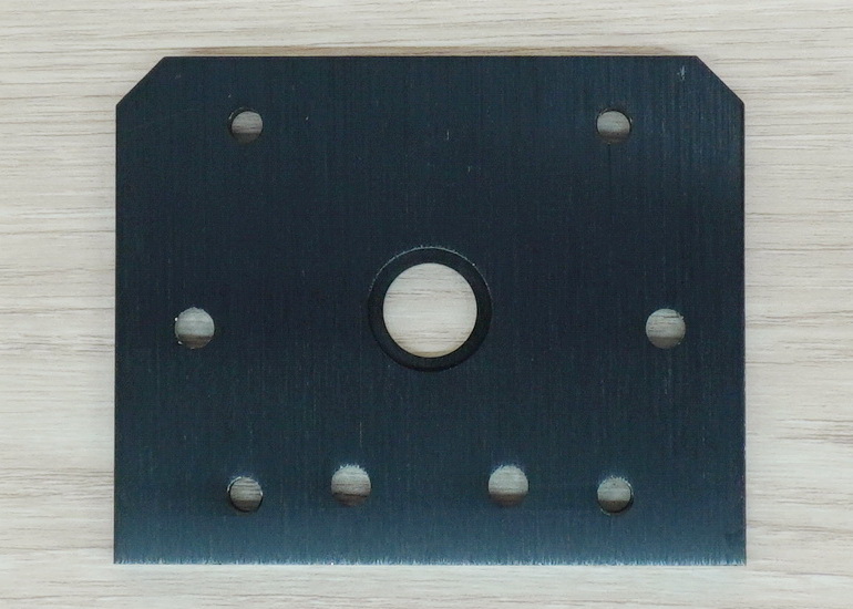 C-Beam Motor Mount Plate (Black)