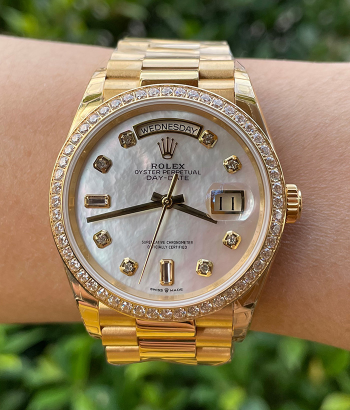 ROLEX DAY-DATE 36 MM. YELLOWGOLD ( EWF )