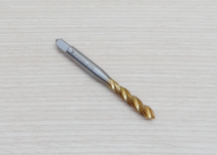 Titanium Coated Thread Tap M5 x 0.8 HSSE Screw Tap
